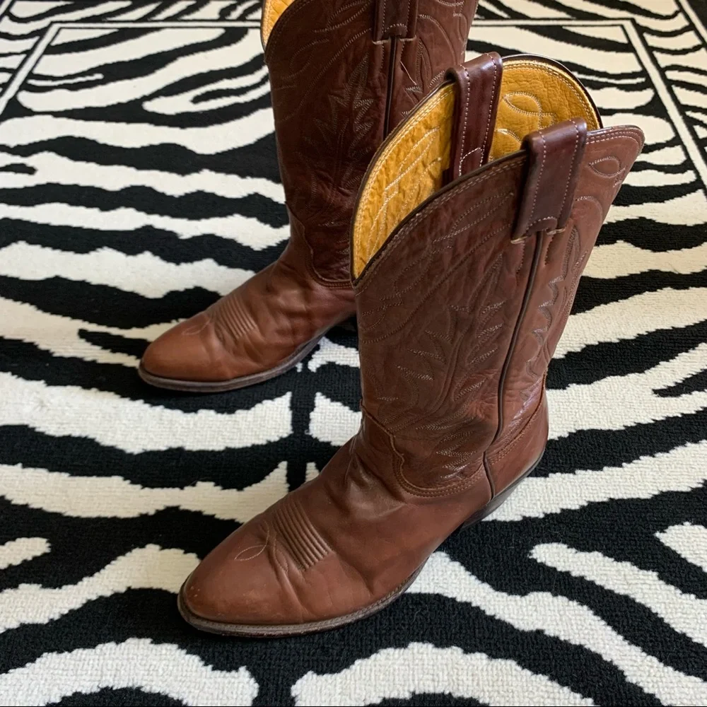 Nocona Cowboy Western Boots Men’s Size 9 Women’s Size 10.5 - Picture 5 of 14
